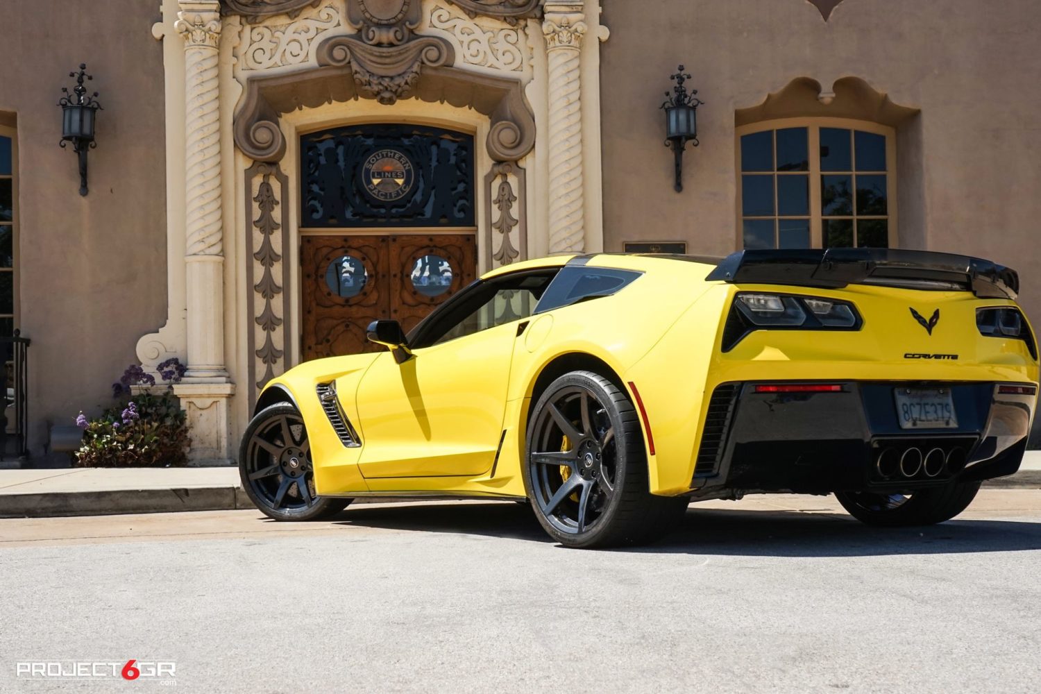 Chevrolet Corvette C7 Z06 Yellow Project 6GR SEVEN ZR-SPEC | Wheel Front