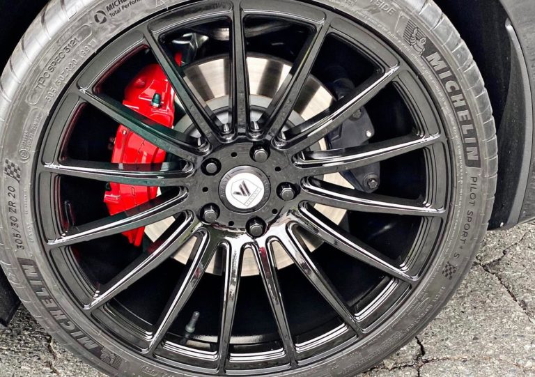 Chevrolet Corvette C8 Stingray Black Asanti ABL-14 Wheel | Wheel Front