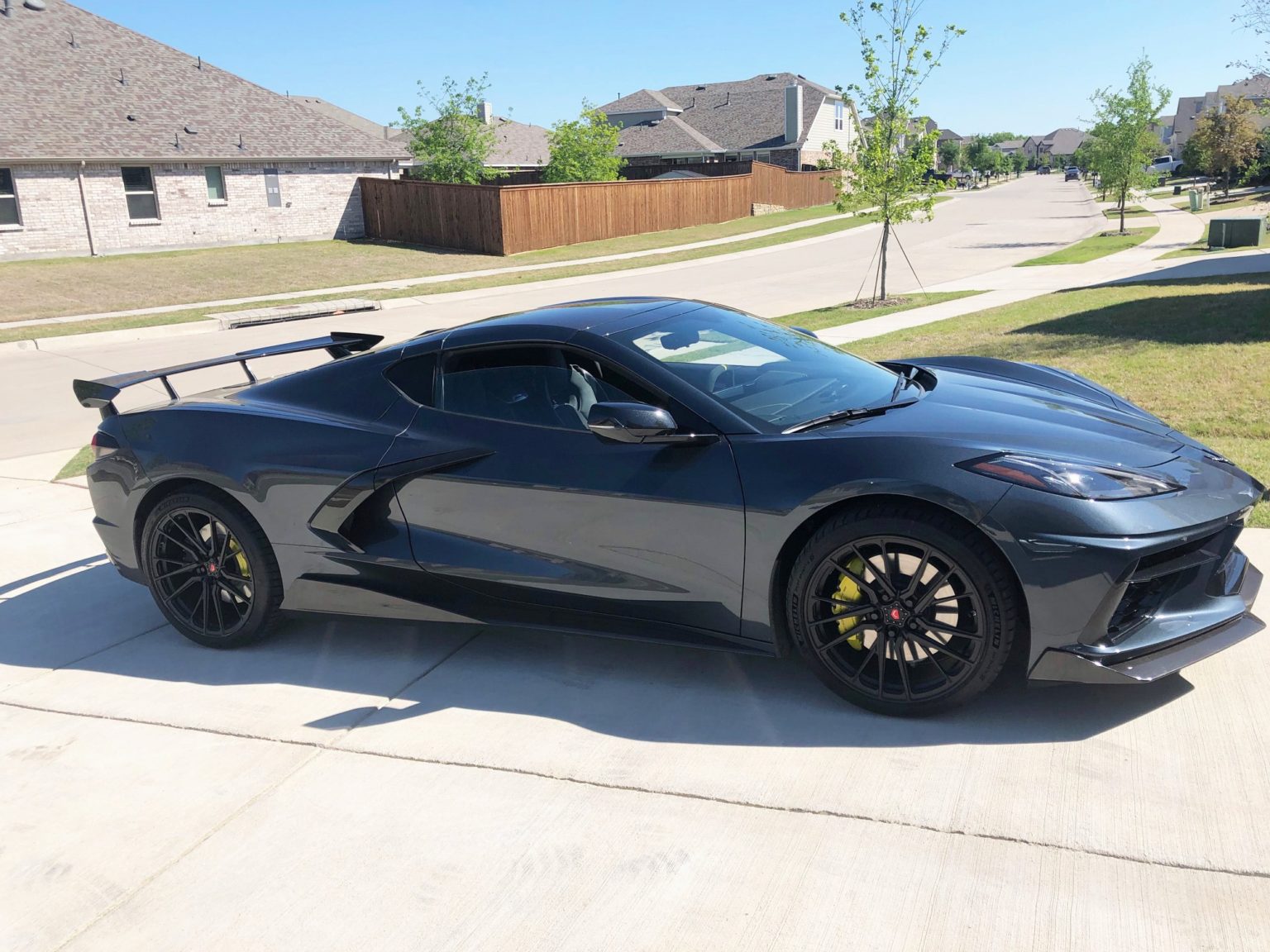 Chevrolet Corvette C8 Stingray Grey Vossen M-X4T Wheel | Wheel Front