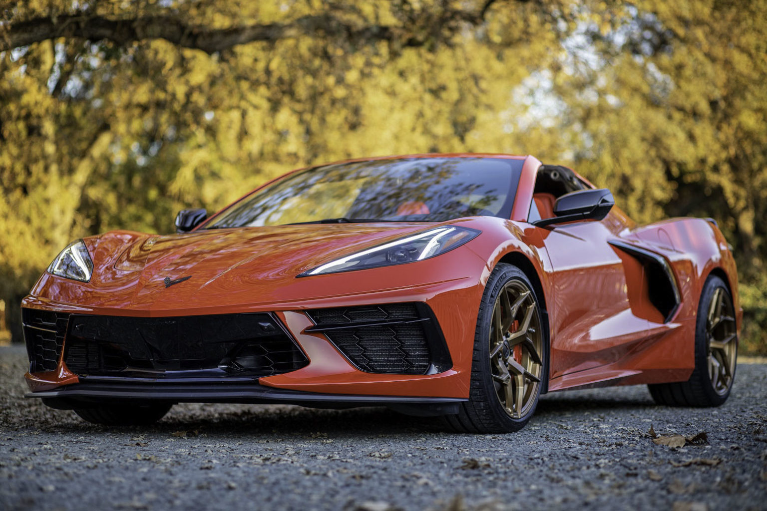 Chevrolet Corvette C8 Stingray Red MRR F10 Forged Wheel | Wheel Front