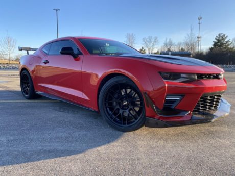 Chevrolet Camaro SS 6th Gen Red Apex ARC-8 Wheel | Wheel Front