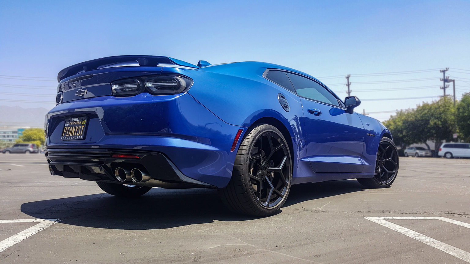 Chevrolet Camaro Ss 6th Gen Blue Mrr M228 Wheel Wheel Front