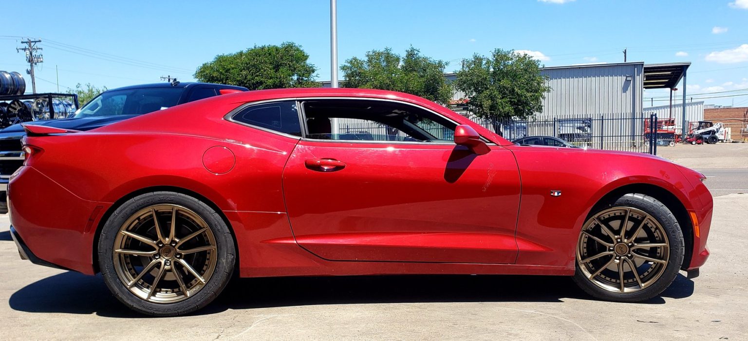 Chevrolet Camaro SS 6th Gen Red Niche DFS M222 Wheel | Wheel Front