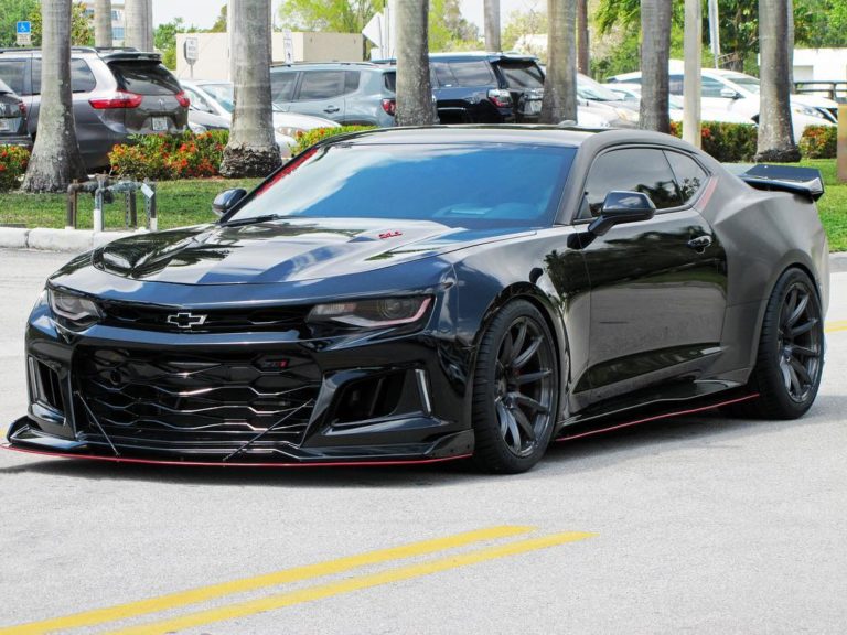 Chevrolet Camaro ZL1 6th Gen Black BC Forged RZ10 Wheel | Wheel Front