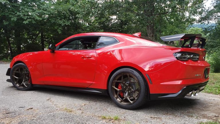 Chevrolet Camaro ZL1 6th Gen Red BC Forged RZ23 Wheel | Wheel Front