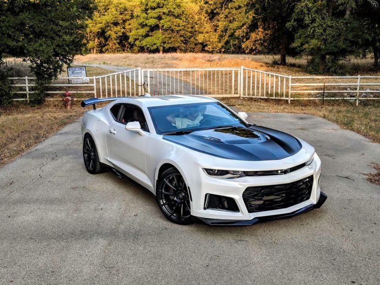 Chevrolet Camaro ZL1 6th Gen White Forgestar CF10 Wheel | Wheel Front