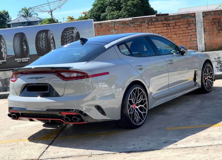 Kia Stinger Gt Ceramic Grey Vossen Hf 2 Wheel Wheel Front