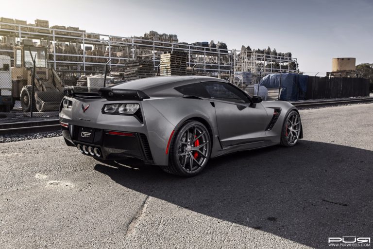 Chevrolet Corvette C7 Z06 Grey PUR 4OUR Wheel | Wheel Front