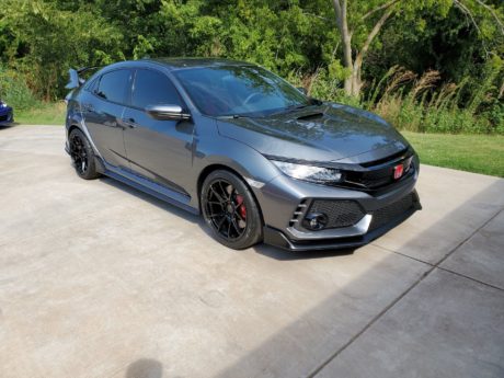 Honda Civic Type-R FK8 Grey Enkei TSV Wheel | Wheel Front