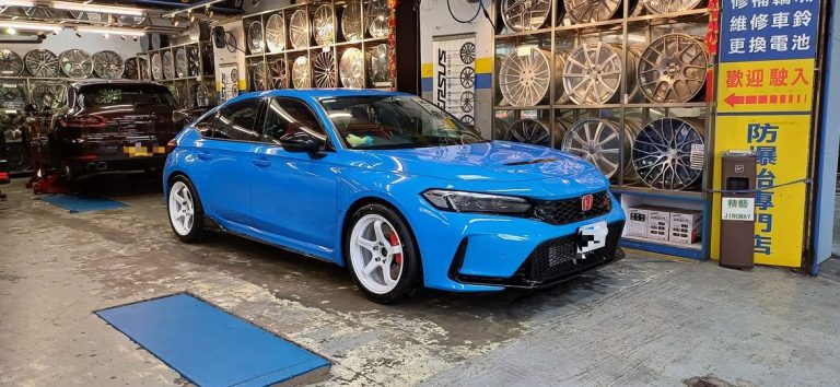Honda Civic Type-R FL5 Blue Advan GT Beyond | Wheel Front