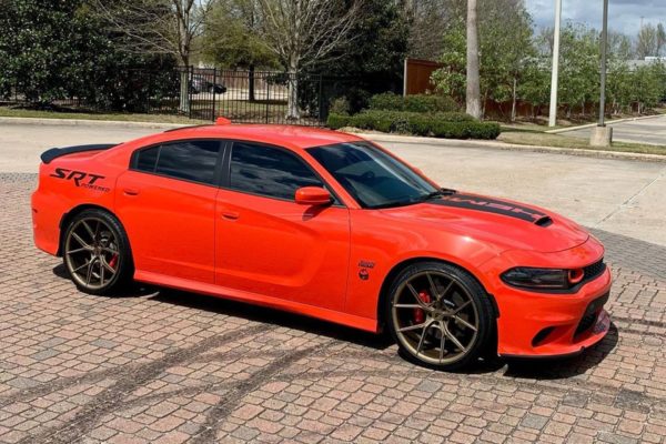 Dodge Charger SRT Red Forgiato TEC S2 Wheel | Wheel Front