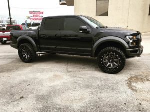 Ford F Raptor Black Fuel Off Road Rampage D Wheel Wheel Front