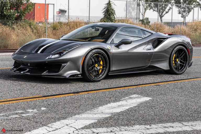 Ferrari 488 Pista Grey Klassen iD CS05T | Wheel Front