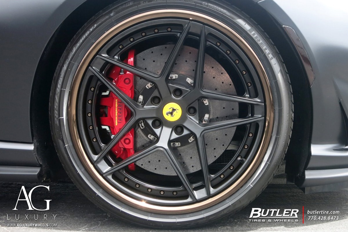 Ferrari 812 Superfast Black AG Luxury AGL42 SPEC3 Wheel Wheel Front