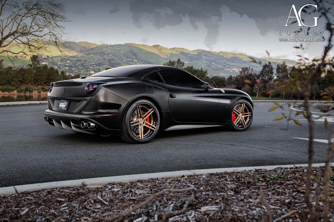 Ferrari California Black AG Luxury AGL15 SPEC3 Wheel Wheel Front