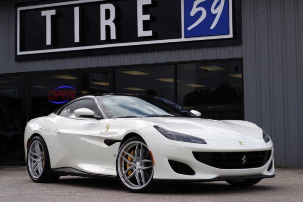 Ferrari Portofino White Ferrada F8-FR5 Wheel | Wheel Front