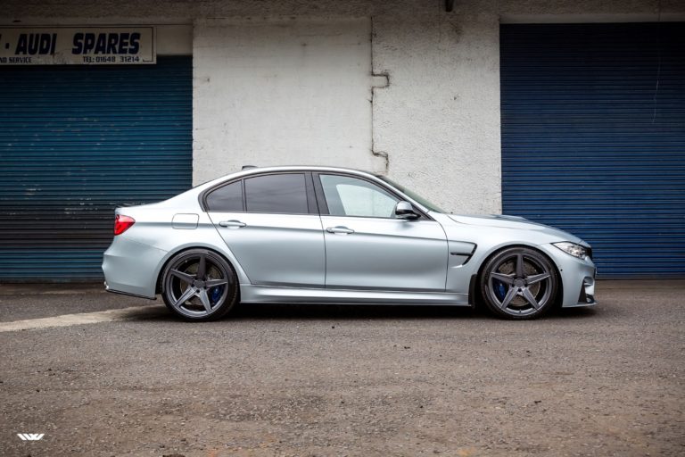 BMW M3 F80 Silver Ispiri FFR5 Wheel Front