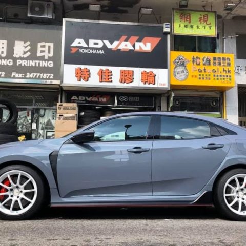 Honda Civic Type-R FK8 Grey Advan RSIII | Wheel Front