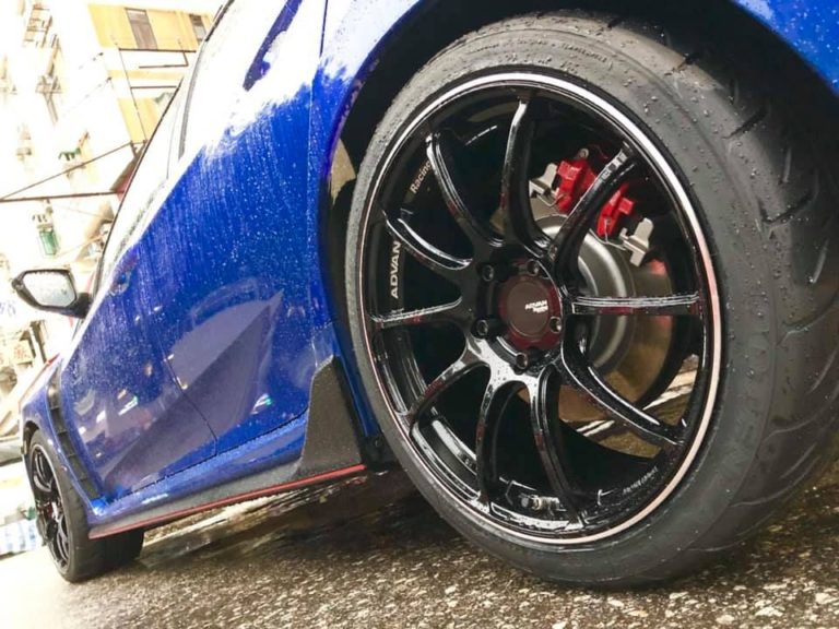 Honda Civic Type-R FK8 Blue Advan RZ II Wheel | Wheel Front