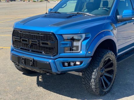 Ford F-150 Raptor Blue Fuel Off-Road Contra D615 Wheel | Wheel Front