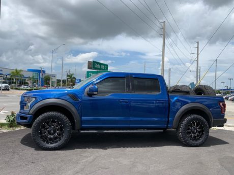 Ford F-150 Raptor Blue Fuel Off-Road Vandal D627