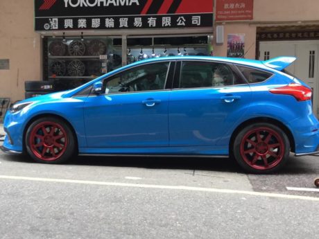 Ford Focus RS Mk3 Blue BC Forged RT53 | Wheel Front