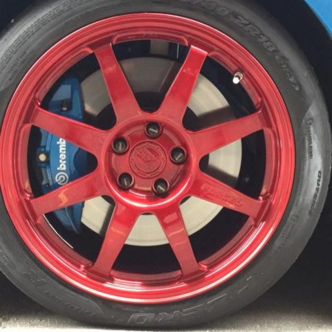 Ford Focus RS Mk3 Blue BC Forged RT53 | Wheel Front