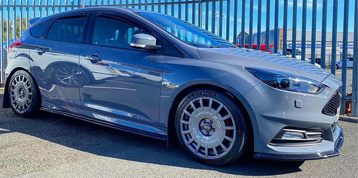 Ford Focus St Mk3 Grey Oz Rally Racing Wheel Front