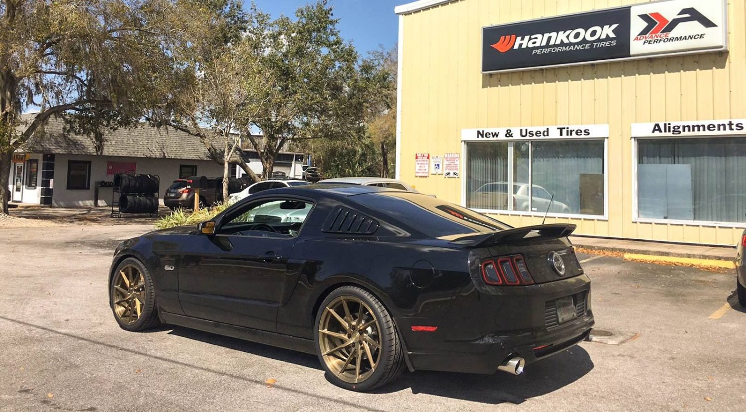 Ford Mustang S197 Black Stance Sf01 Wheel Wheel Front