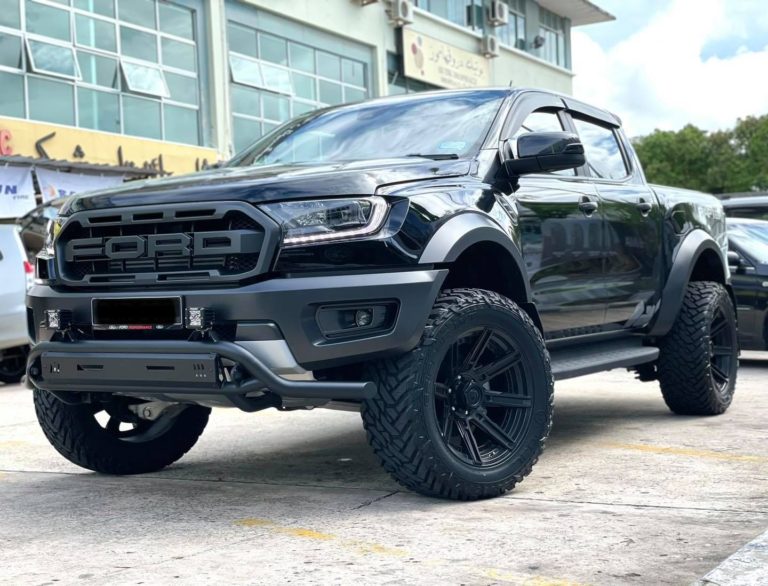 Ford Ranger Raptor Black Fuel Off-Road Rogue D709 Wheel | Wheel Front