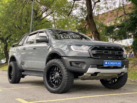 Ford Ranger Raptor Grey Fuel Off-Road Vapor D569 | Wheel Front