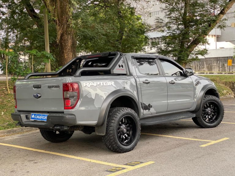 Ford Ranger Raptor Grey Fuel Off-Road Vapor D569 | Wheel Front