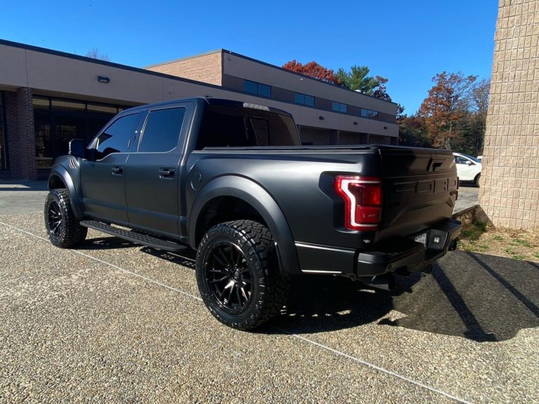 Ford F Raptor Black Fuel Off Road Rebel D Wheel Wheel Front