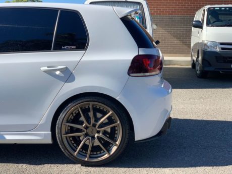 Volkswagen Golf R Mk6 White Niche DFS M222 Wheel Front