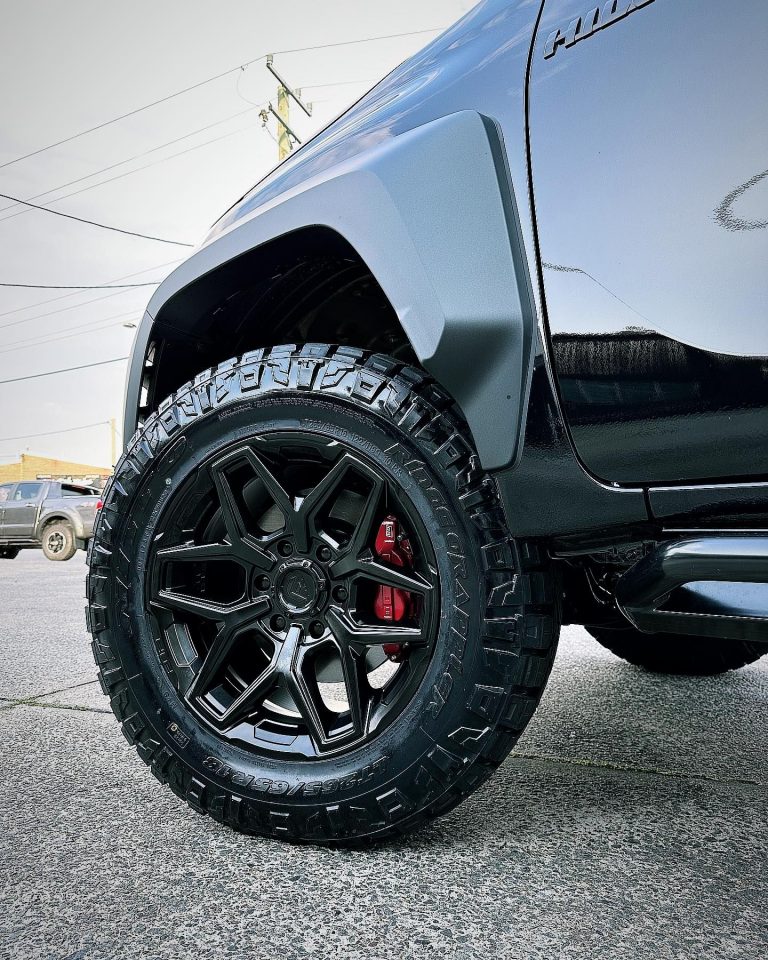 Toyota Hilux GR Black Fuel Off-Road Flux FC854MX Wheel | Wheel Front