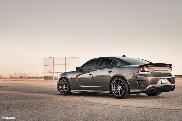 Dodge Charger SRT Hellcat Grey Forgestar F14 Wheel | Wheel Front