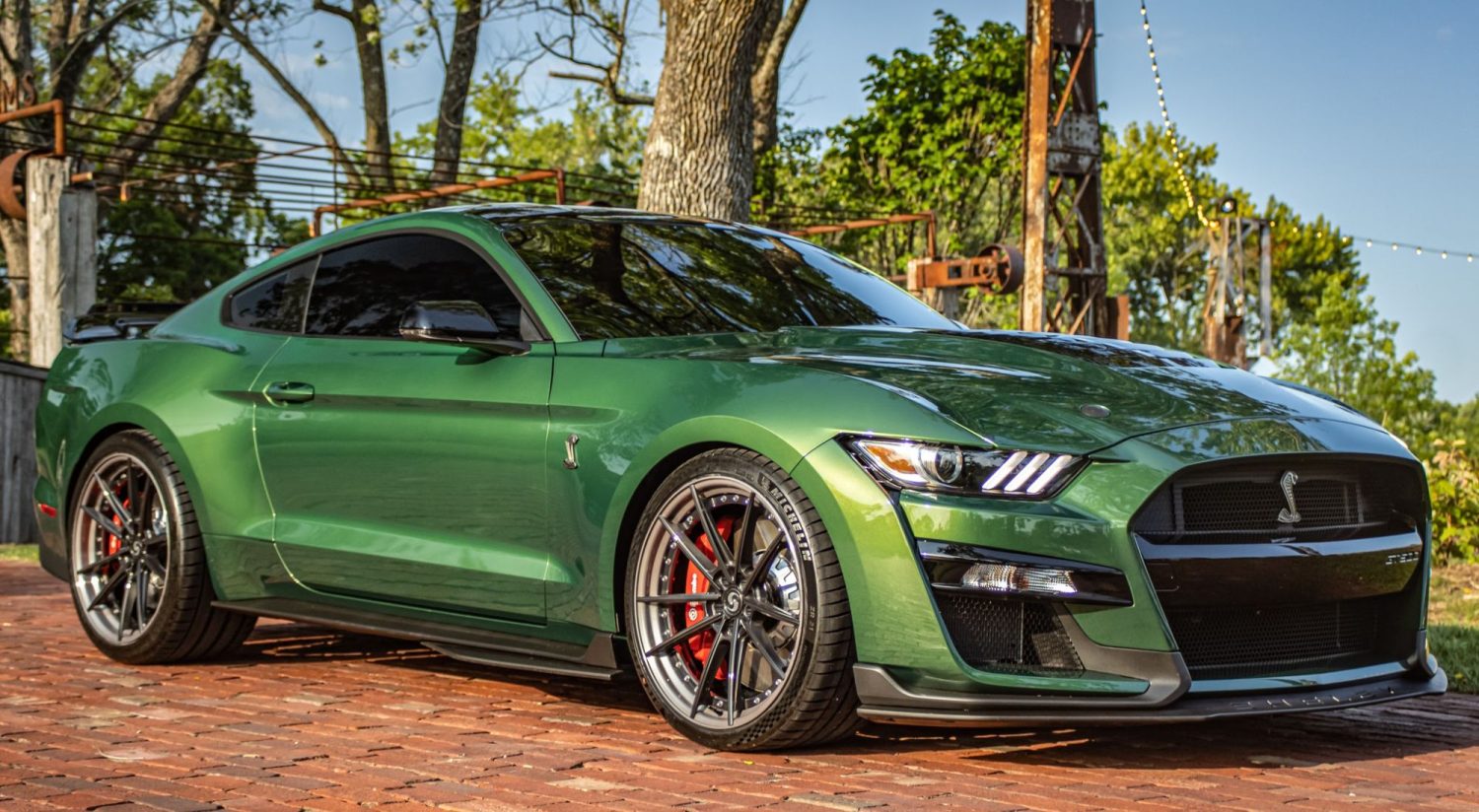 Ford Shelby Mustang GT500 Eruption Green Signature SV310S | Wheel Front