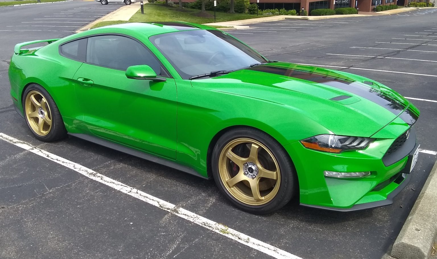 Ford Mustang GT S550 Green Konig Centrigram | Wheel Front