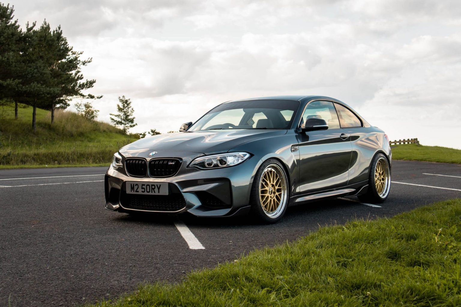 BMW M2 F87 Grey BBS LM148 / LM165 | Wheel Front