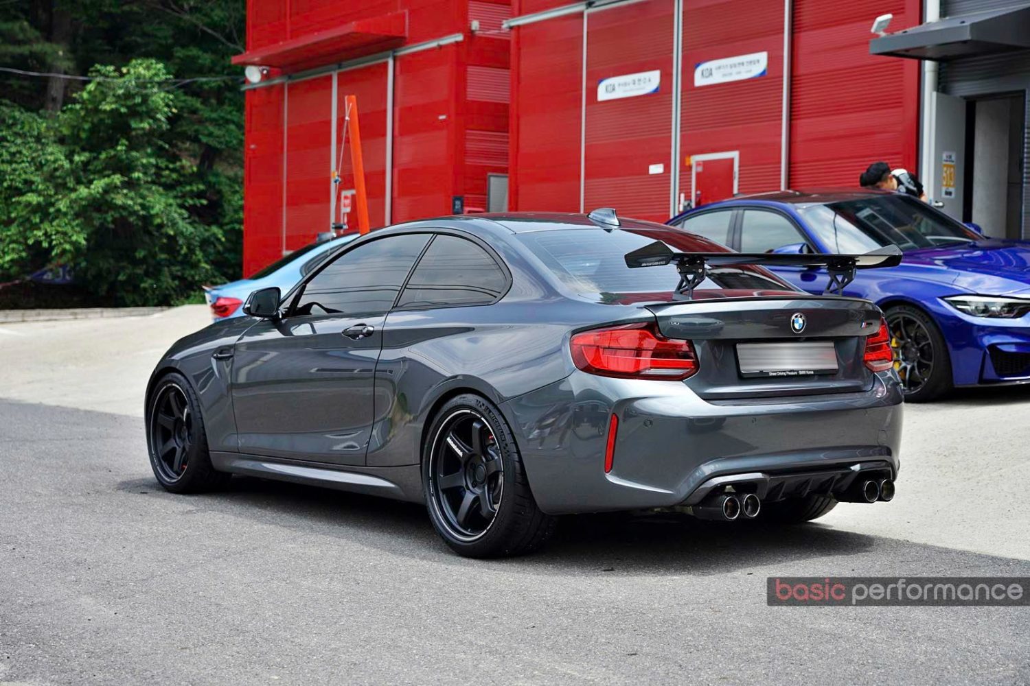 BMW M2 F87 Grey Rays Volk TE37 Ultra Track Edition 2 | Wheel Front