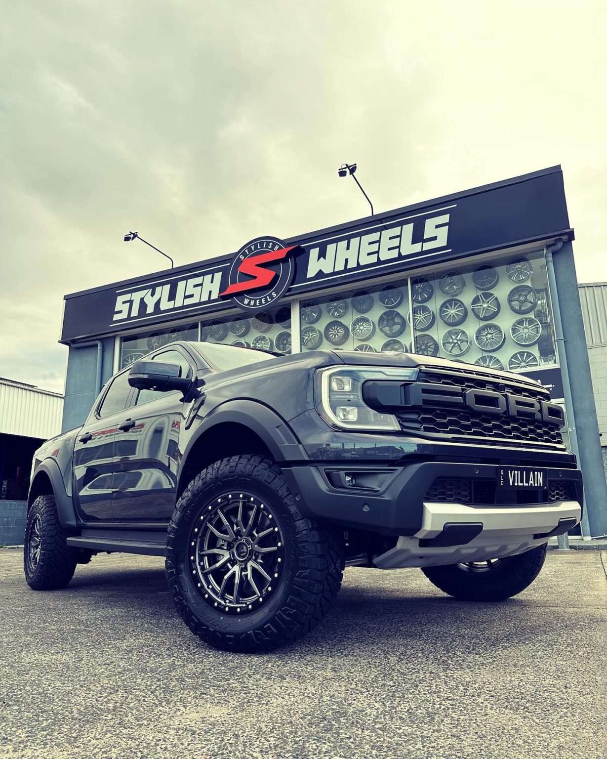 Ford Ranger Raptor Next-Gen Grey Fuel Off-Road Rebel 6 D680 | Wheel Front