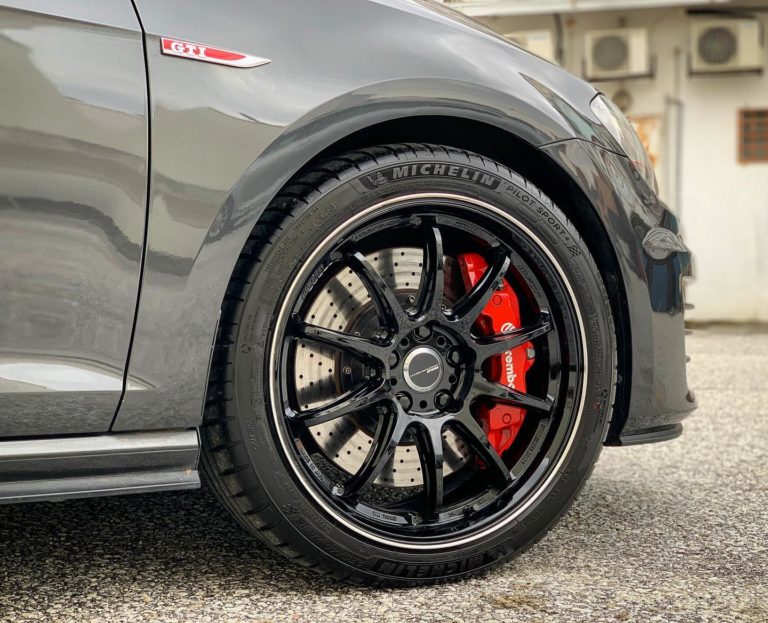 Volkswagen Golf GTI Mk7 Grey Work Emotion ZR10 Wheel | Wheel Front