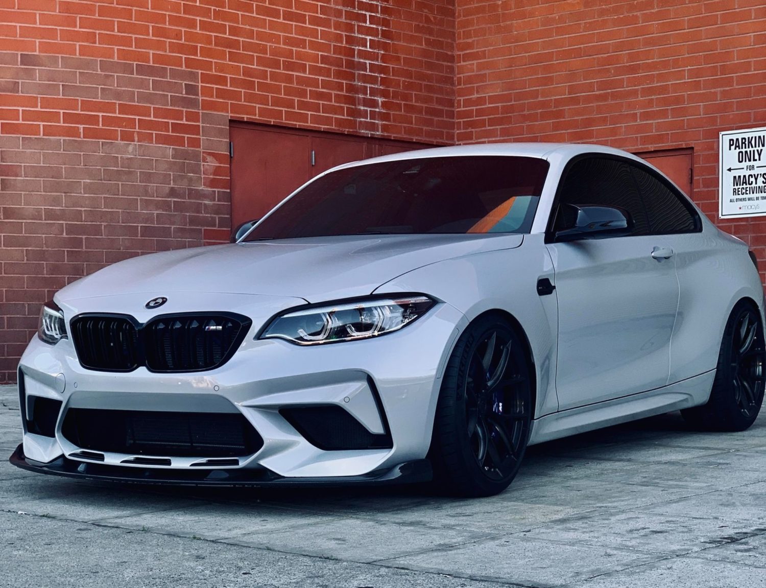 BMW M2 Competition F87 Hockenheim Silver BC Forged KL01 | Wheel Front