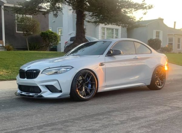 BMW M2 Competition F87 Hockenheim Silver BC Forged KL01 | Wheel Front