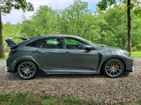 Honda Civic Type-R FK8 Grey SSR GTX01 | Wheel Front