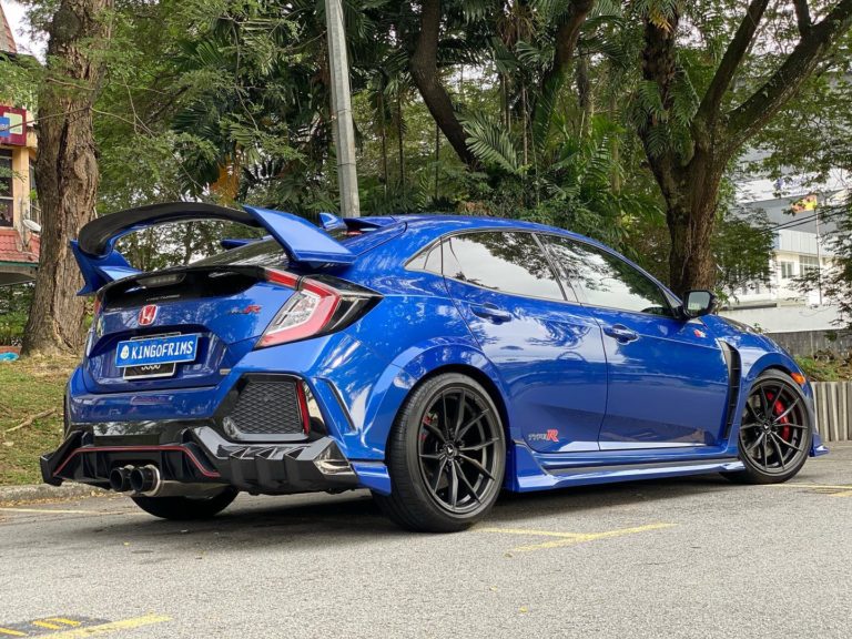 Honda Civic Type-R FK8 Blue Vorsteiner V-FF 108 Wheel | Wheel Front