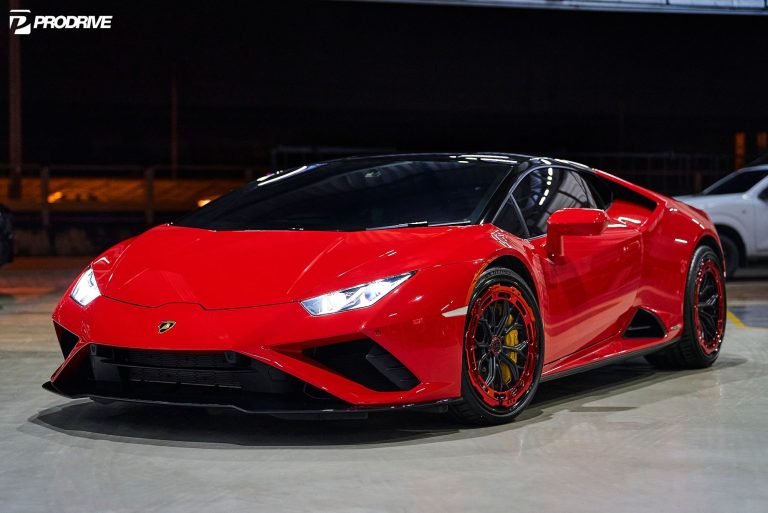 Lamborghini Huracan Evo Red AL13 R80-109R | Wheel Front