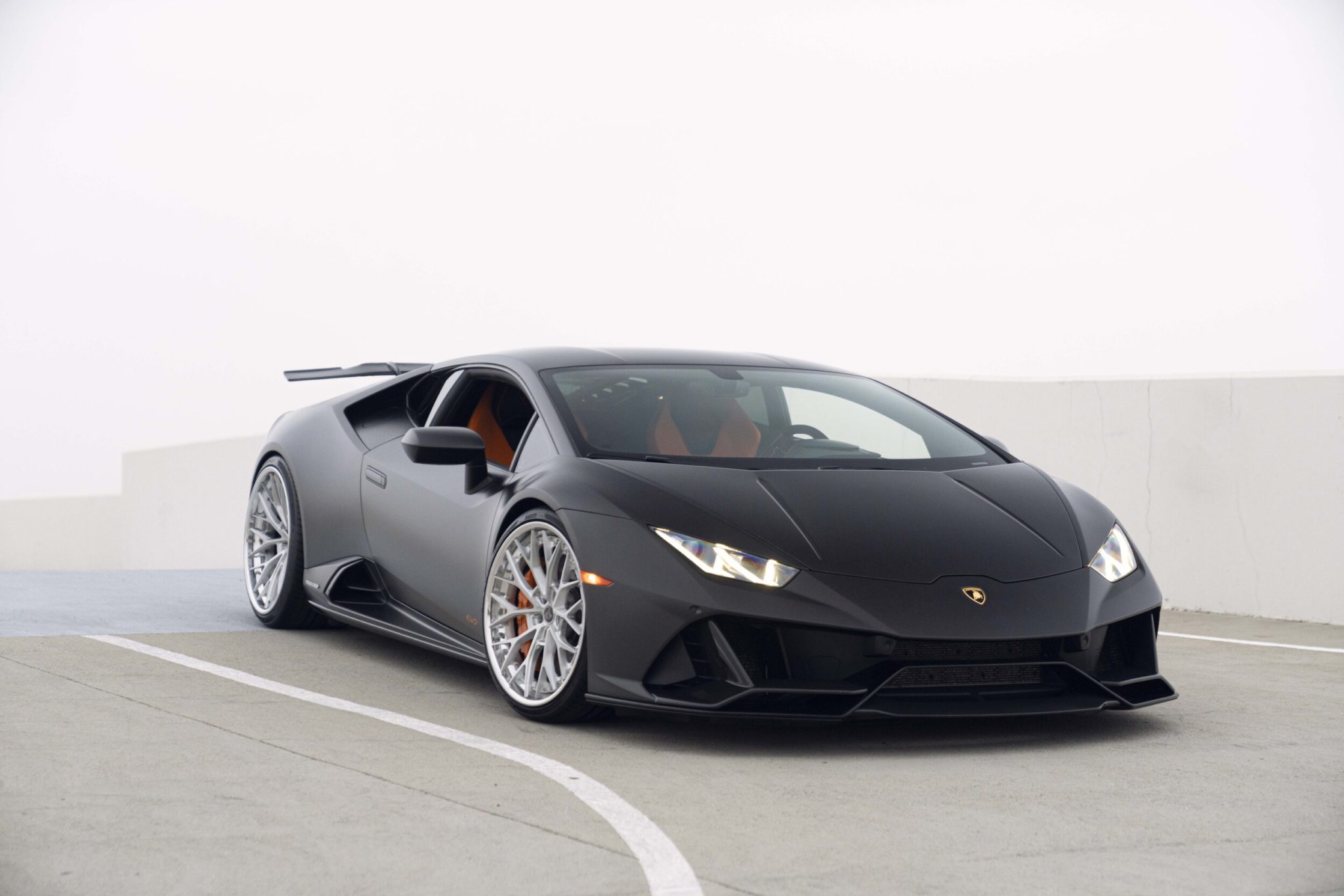 Lamborghini Huracan Evo Black ANRKY AN30 Wheel | Wheel Front