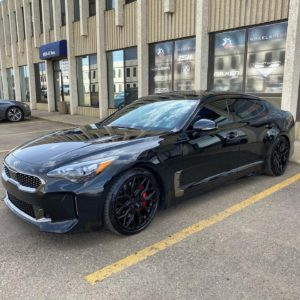 Kia Stinger Black Vossen HF-2 Wheel Front