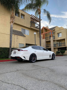Kia Stinger GT White Curva C46 Wheel Front